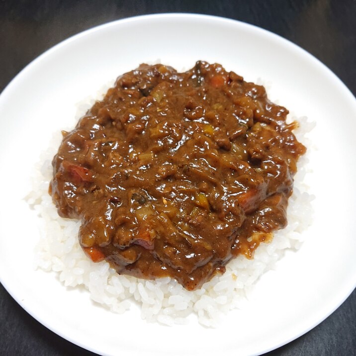 簡単☆2日目のキーマカレー